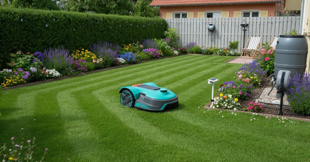 Gardena Mähroboter ohne Begrenzungskabel im Vergleich — Beitragsbild